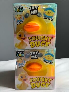 Squishy Ducks Jumbo Squeeze Sensory Yellow Toy New RMS Crazy Fun SHIPS TODAY!
